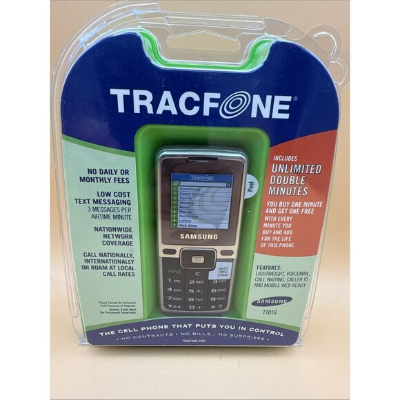 Samsung SGH-T101g Camera Slider TRACFONE Cell Phone - Phone Only - Picture 1 of 7